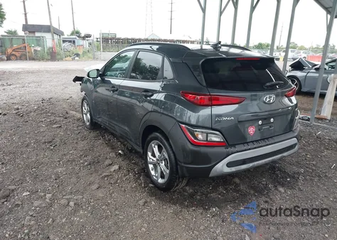 2022 Hyundai Kona Sel from USA, damaged, VIN KM8K6CAB6NU880173